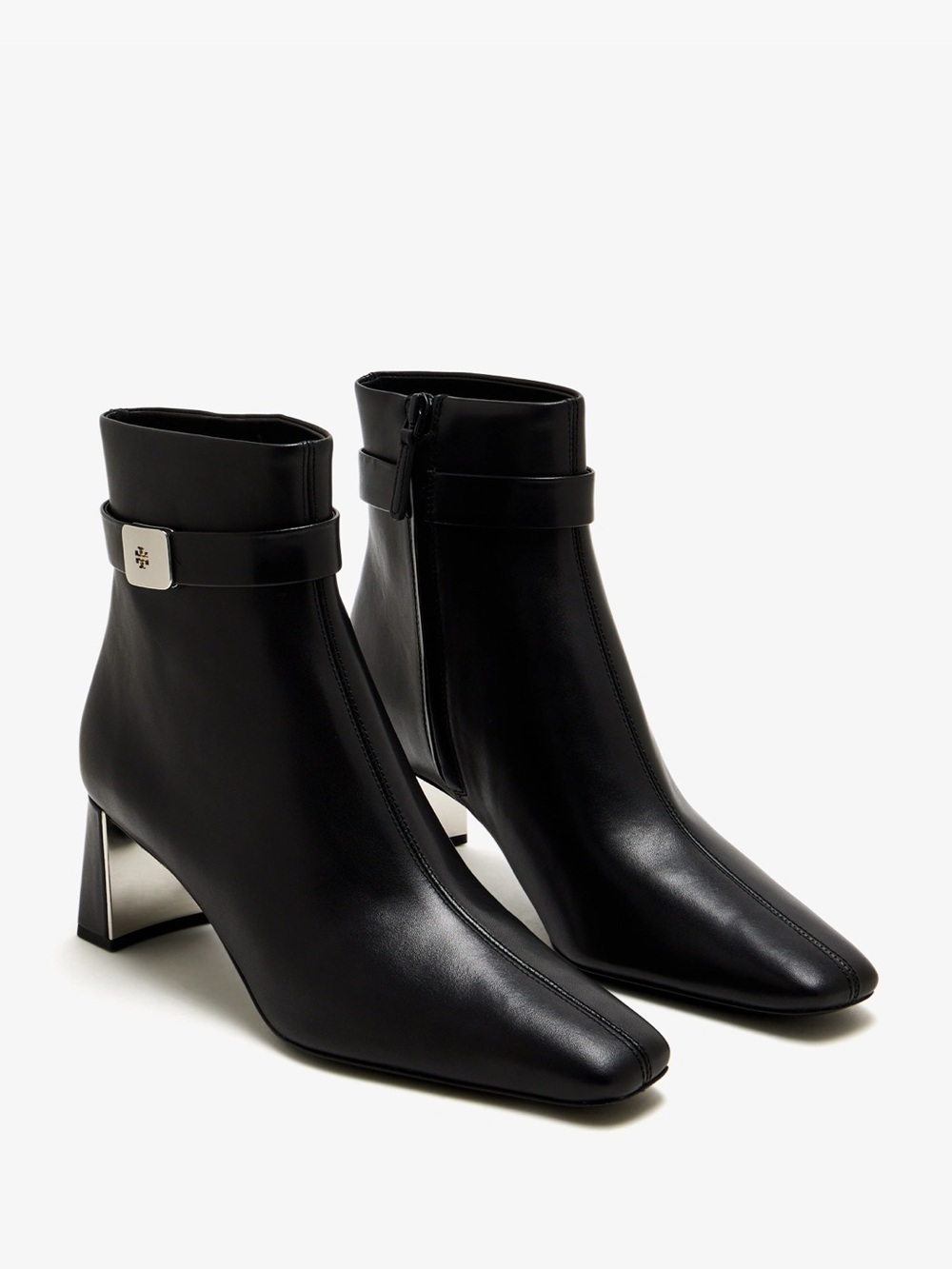 Tory Burch Georgia Black Leather Ankle boots in size 9.5 - Picture 6 of 6